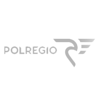 Corporate Video Production Warsaw - B2B Video | filmyreklamowe.com 14 Logotyp marki Polregio – rozwiązanie tej marki pojawia się w naszych filmach, filmyreklamowe.com.