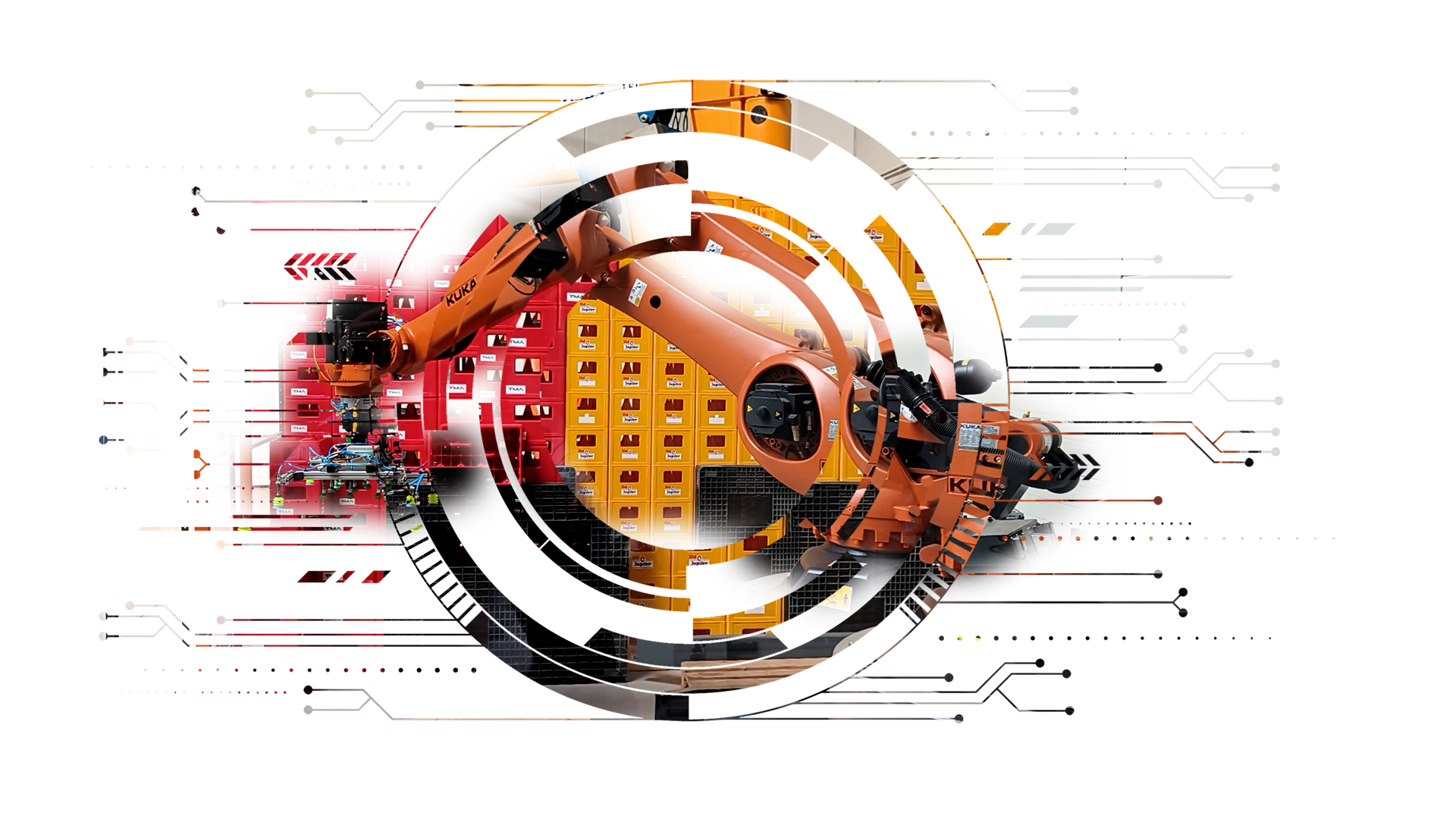 Produkcja filmów przemysłowych dla CNC i robotów 1 Ekipa filmyreklamowe.com nagrywa film instruktażowy przy maszynie na hali produkcyjnej klienta | filmyreklamowe.com